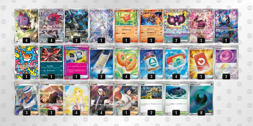シティリーグ のデッキリスト